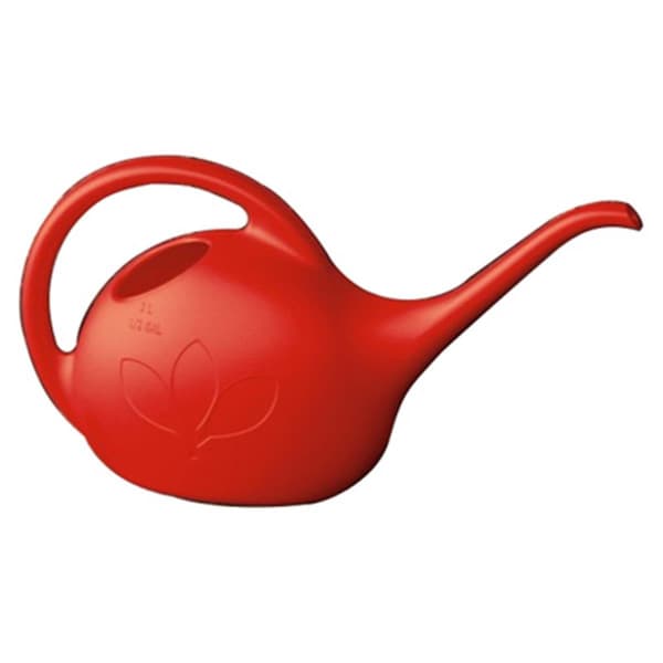 Grandoldgarden 30605 0.5 Gallon Watering Can; Red - GR1628858