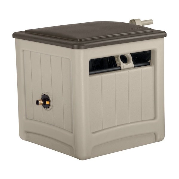 Suncast Smart Tube 225 ft. Beige Free Standing Hideaway Hose Reel - CPLSMT212B