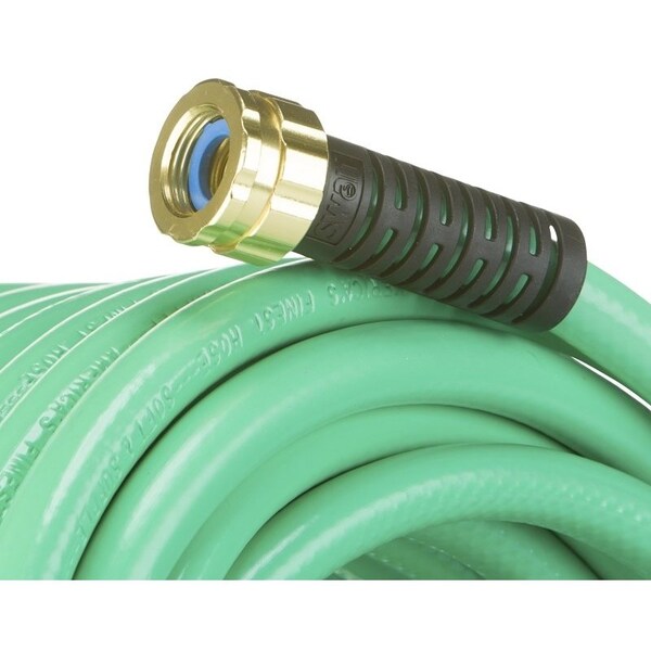 Swan SNSS58100 Garden Hose, 100 ft L, Rubber/Vinyl, Green - CSNSS58100