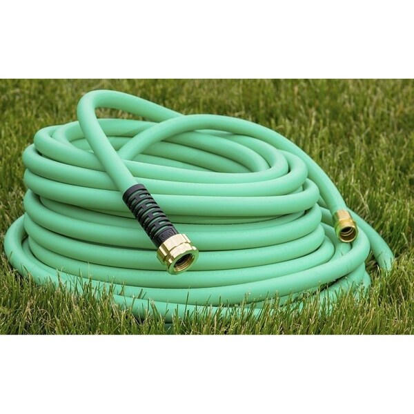 Swan SNSS58100 Garden Hose, 100 ft L, Rubber/Vinyl, Green - CSNSS58100