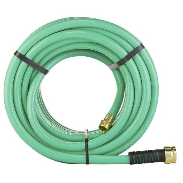Swan SNSS58100 Garden Hose, 100 ft L, Rubber/Vinyl, Green - CSNSS58100