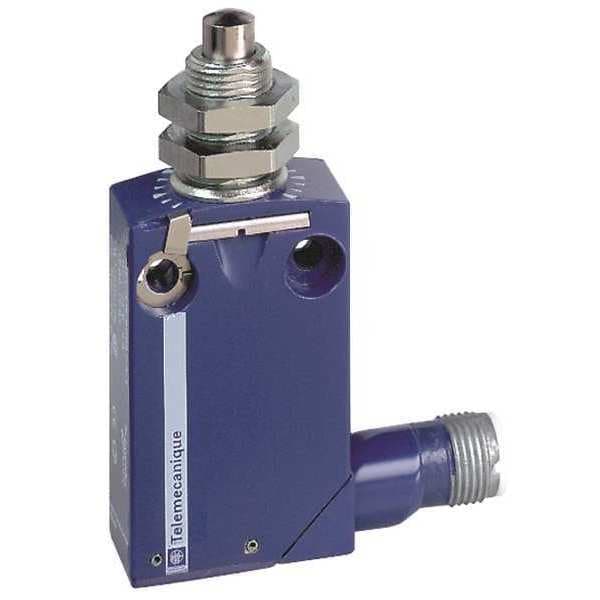 Interruptor de límite Telemecanique Sensors, émbolo, 1NC/1NO, 3A @ 240V CA, Ubicación del actuador: Arriba - XCMD21F0M12