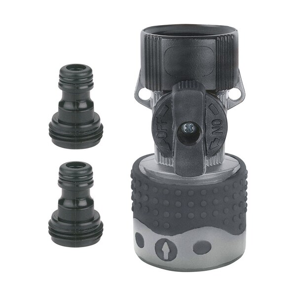 Gilmour Gilmour Polymer Threaded 2 Male/1 Female Quick Connector Hose Set - 823724-1001