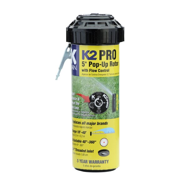 K-Rain K Rain K2 Pro 5 in. H Adjustable Pop-Up Rotor - 10131