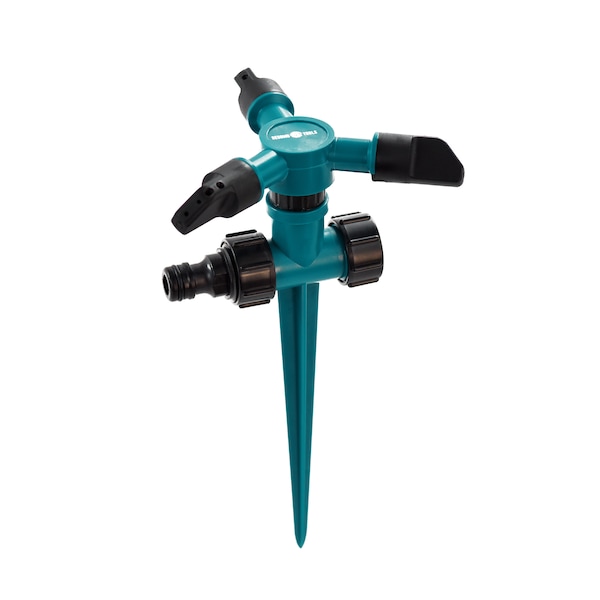 Segomo Tools 360 Deg Raised Rotating Garden Lawn Water Sprinkler Irrigation System - 9007019