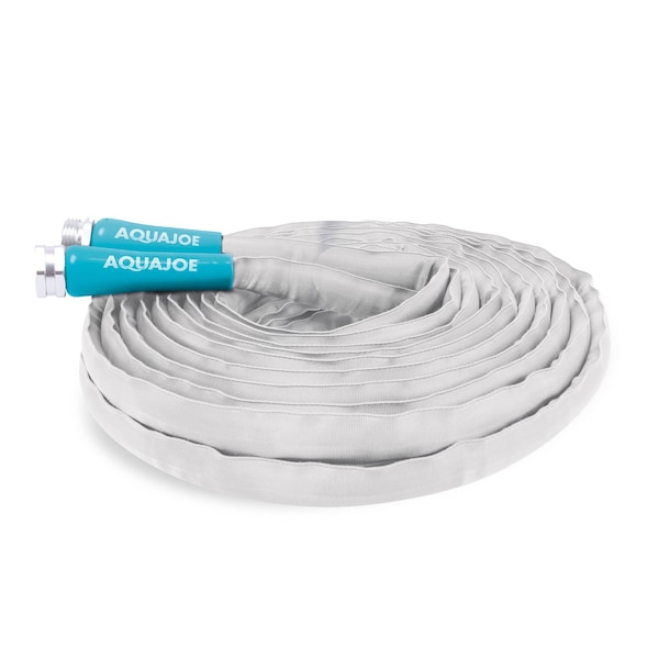 Snow Joe 50-Ft x 5/8-In FiberJacket, RV/Marine, Kink-Free Hose, Drinking Water Safe, BPA-Free - AJFJH50-58-RV