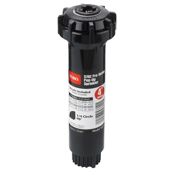 Toro Toro 4 in. H Quarter-Circle Pop-Up Sprinkler - 53711