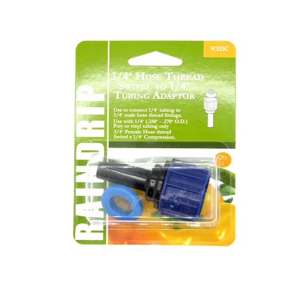 Thrifco Plumbing R-325c 3/4 Hose Tubing Adapter - 6819325