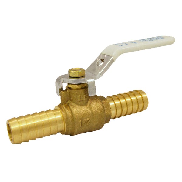 Apollo Apollo 1/2 in. Brass Compression Irrigation Ball Valve Standard Port Quarter-Turn Lever For Potable - POLYV12