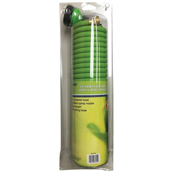 Rugg Rugg 7689821 0.5 in. Dia. x 25 ft. L Light-Duty Green Garden Hose - 7689821