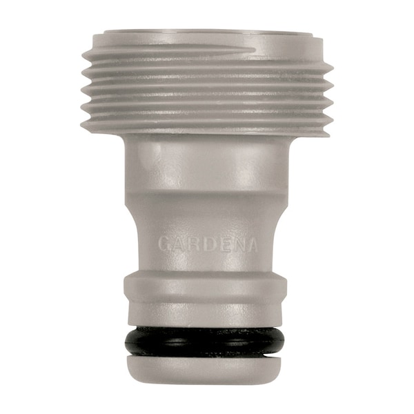 Gardena Gardena 5/8 & 1/2 in. Nylon/ABS Threaded Male Hose Accessory Connector - 36001-1