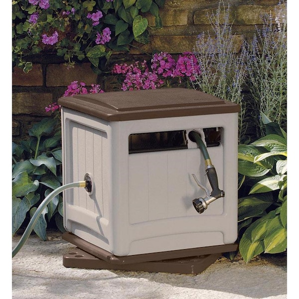 Suncast Suncast Smart Trak 225 ft. Beige Free Standing Hideaway Hose Reel - SSM200B