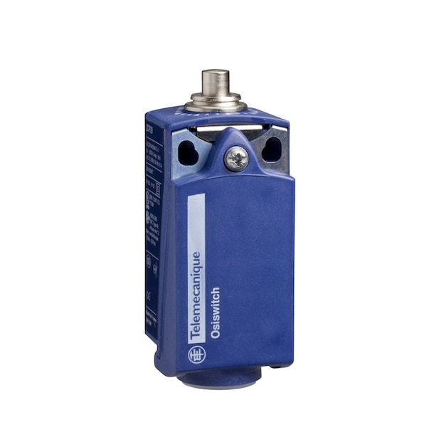 Interruptor de límite Telemecanique Sensors, émbolo, retorno por resorte, 1NC/1NO, Ubicación del actuador: Arriba - XCKP2110P16
