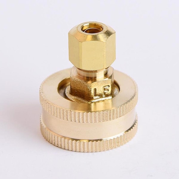 Homeplus+ ATC Brass 3/4 in. D X 1/4 in. D Adapter 1 pk - 6JC120110701059