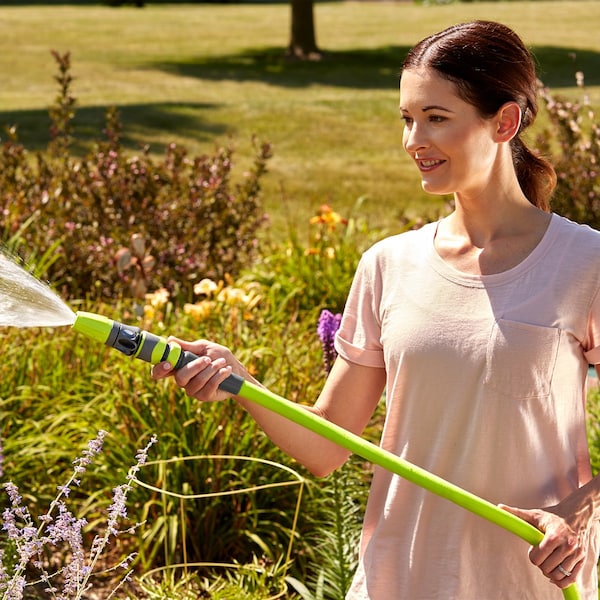 Flexzilla Garden Hose, 3/4in x 75ft, 3/4in - 11 1/2 GHT Fittings - HFZG675YW-E