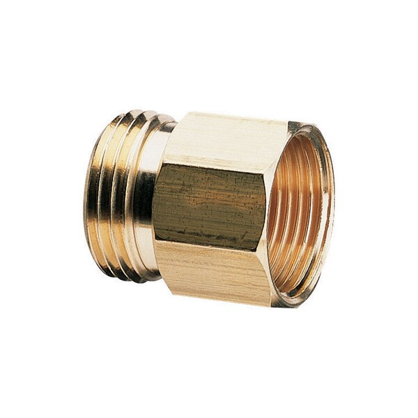 Gilmour Gilmour 3/4 in. Brass Threaded Male/Female Hose Connector - 807704-1002
