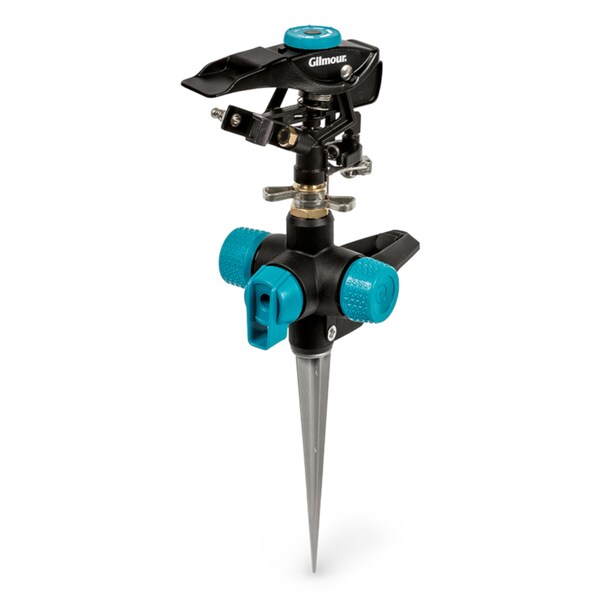 Gilmour Gilmour Metal Spike Base Heavy Duty Impulse Sprinkler 5800 sq ft - 821673-4001