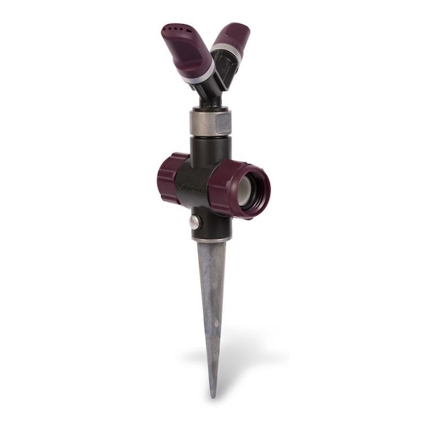 Gilmour Gilmour Metal Spike Base Whirling Sprinkler 1800 sq ft 1 pk - 813423-1004