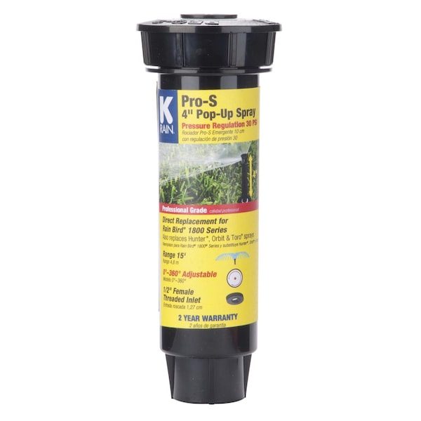 K-Rain K Rain Pro S 4 in. H Adjustable Sprinkler Spray Head - 30151