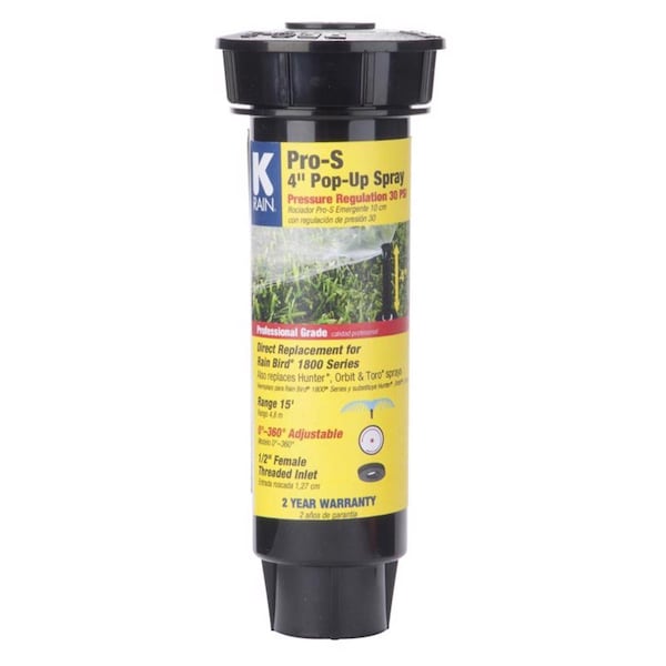K-Rain K Rain Pro S 4 in. H Adjustable Sprinkler Spray Head - 30151