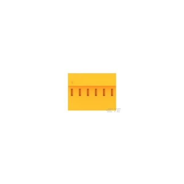 Te Connectivity 06P MTA156 ENSAMBLAJE DE CONECTOR 18AWG NARANJA - 3-640431-6