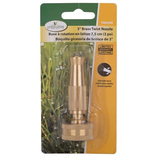 Landscapers Select Spray Nozzle, Female, Brass, Brass - GT-10163L