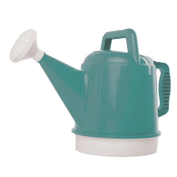Bbq Innovations 2.5 gal Bermuda Deluxe Watering Can, Teal - BB2594872