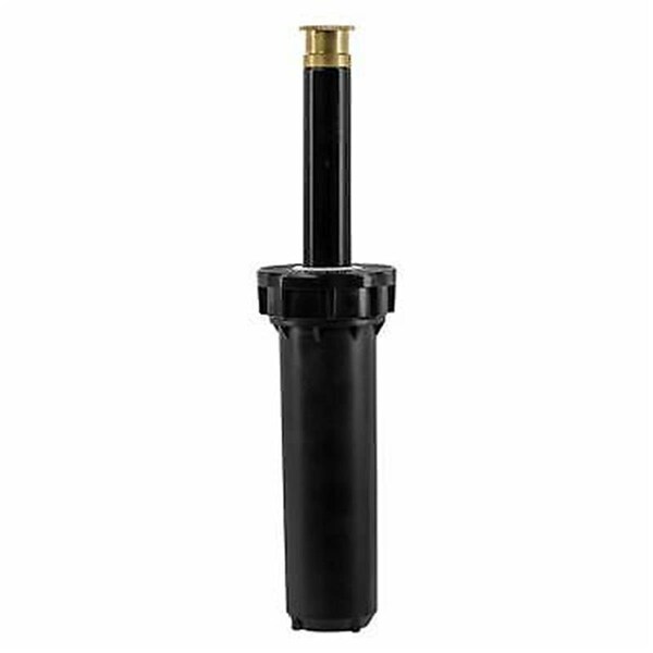 Pipers Pit 4 in. Professional Series Pressure Regulated Pop Up Spray Head Sprinkler , Brass Full Pattern Nozzle - PI2060823