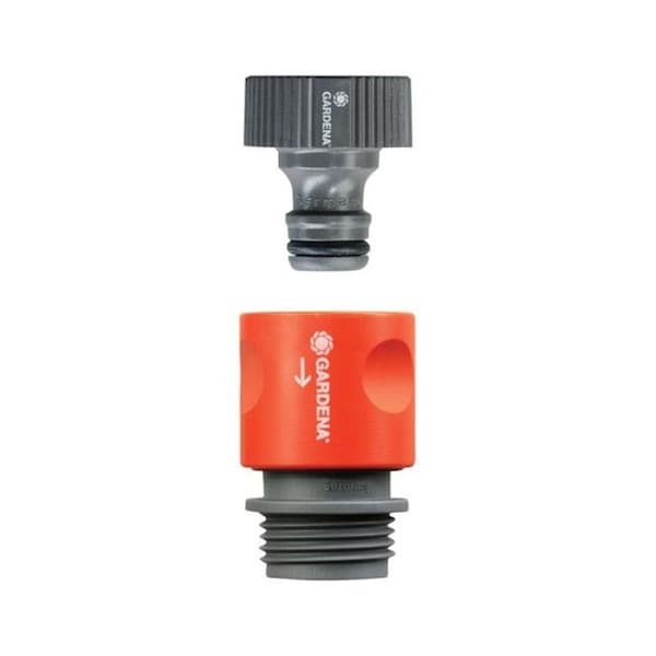 Gardena Gardena 36943 Classic Female Garden Hose Connector Set  Nylon-ABS - 7439953