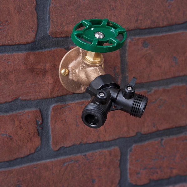 Raindrip Raindrip 3/4 in. FHTx 3/4 in. MHT in. Plastic Threaded Male/Female 2-Way Shut-off Valve - R616CT