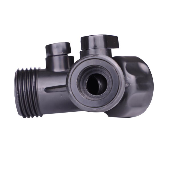 Raindrip Raindrip 3/4 in. FHTx 3/4 in. MHT in. Plastic Threaded Male/Female 2-Way Shut-off Valve - R616CT