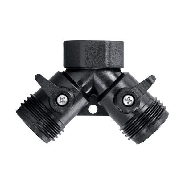 Raindrip Raindrip 3/4 in. FHTx 3/4 in. MHT in. Plastic Threaded Male/Female 2-Way Shut-off Valve - R616CT