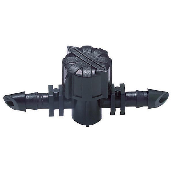 Raindrip 0.25 in. Drip Irrigation Valve Barb Connector - Pack of 10, 10PK - 7035348