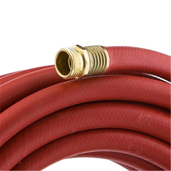 Tinkertools 50 ft. 0.62 in. MAXLite Hot Water Rubber Hose, Red - TI2596115