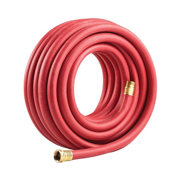 Light House Beauty 0.62 in. x 50 ft. Professional Grade Garden Hose, Red - LI2741717