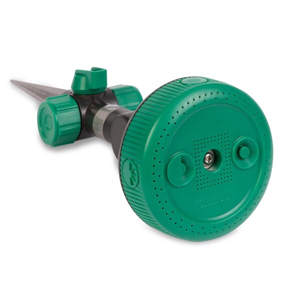 Gilmour Gilmour Metal Spike Base 4-Pattern Spot Sprinkler 1250 sq ft 1 pk - 813463-1003