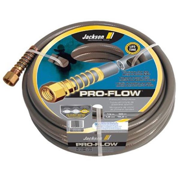 Jackson Professional Tools Jackson Professional Tools 027-4003600 5-8 Inchx50' Pro-Flow Commercial Duty Gray Hose - 027-4003600
