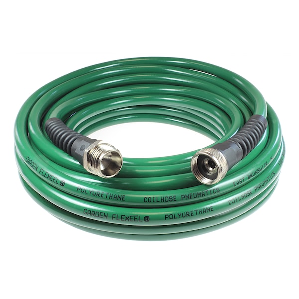 Coilhose Pneumatics 25-foot Polyurethane Slender-profile Garden Flexeel Garden Hose - PGH6025GS