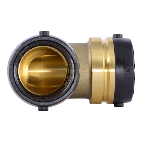 Sharkbite Swivel Elbow, 90 deg., 1-1/2" Tube Size - UXL0241