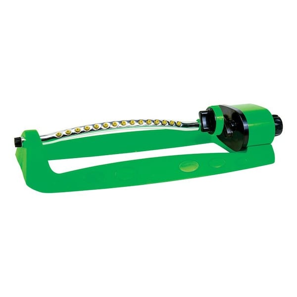 Rugg Rugg Aluminum Head Sled Base Oscillating Sprinkler 2750 sq ft - WC700LJ-15-LG