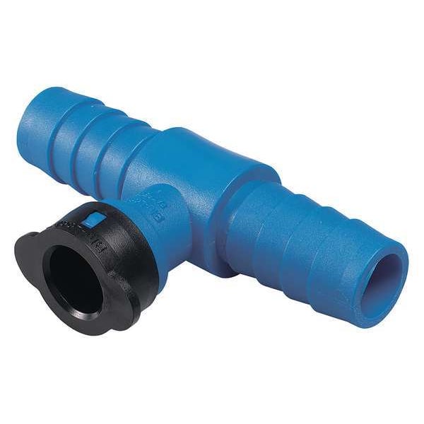Hydrorain Tee, 1 in. Insert x 1/2 in. Tube, 150 psi - 37904