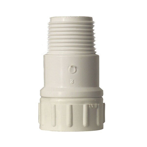 Thrifco Plumbing 3/4 Inch Female GHT X 3/4 Inch MIP Swivel Fitting - 4402310