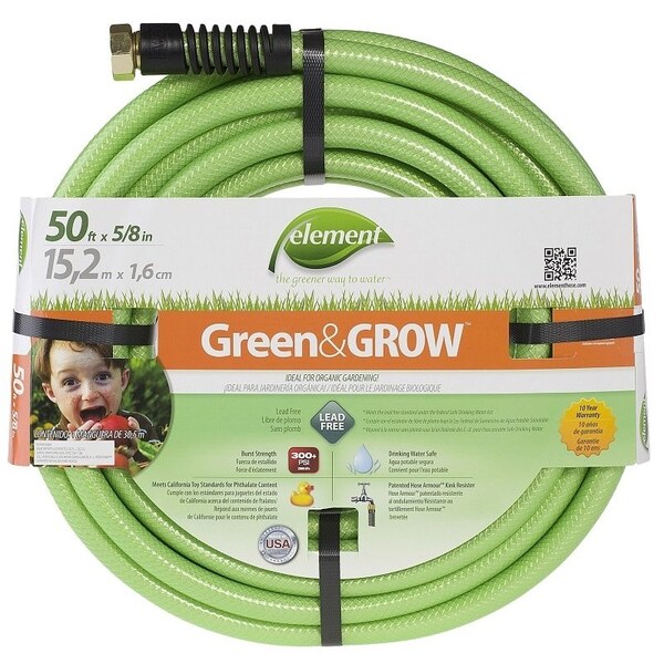 Swan SWAN ELGG58050 Garden Hose, 50 ft L, Vinyl - ELGG58050