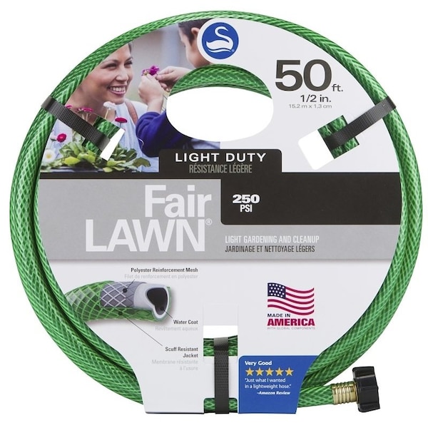 Swan SNFA12050 Garden Hose, 50 ft L, Plastic, Green - CSNFA12050