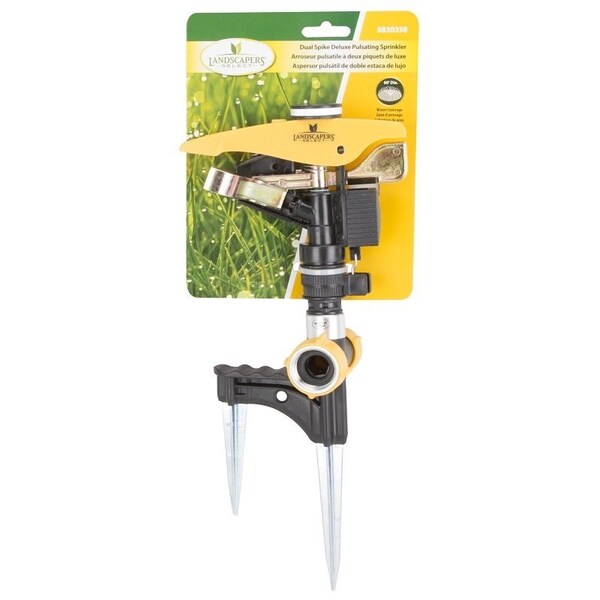 Landscapers Select Pulsating Sprinkler Head, 3/4 in Connection, Female/Male, Metal - GS11076