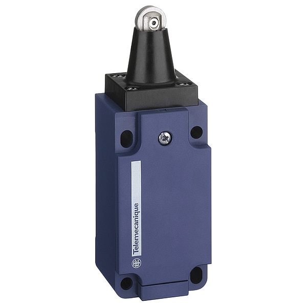Interruptor de límite Telemecanique Sensors, Émbolo, Rodillo, 1NC/1NO, 3A @ 240V AC, Ubicación del actuador: Superior - XCKS502H7