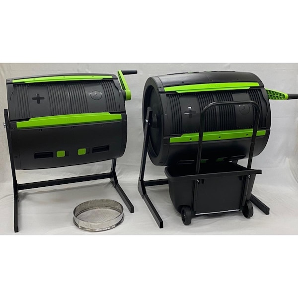Maze,Rsi 2-RSI-Maze 65 Gallon Composter with 1-Cart & 1-Sifter - RSI-MCT-D245-2CS