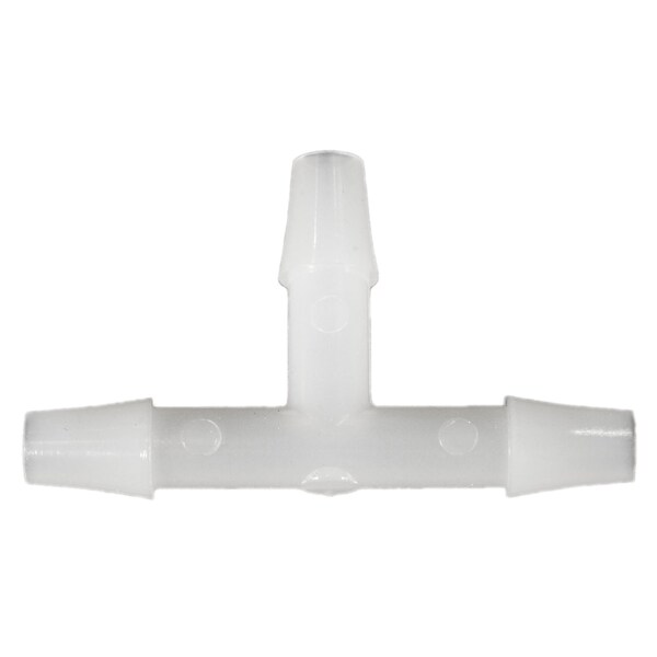Midwest Fastener 3/16" Nylon Plastic Hose Tee 8PK - 66467