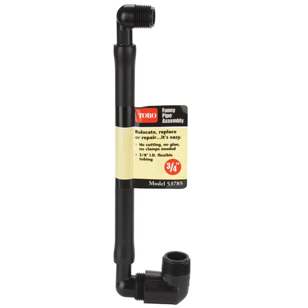Lawn Genie Lawn Genie Toro 3/4 in. D X 10.875 in. L Funny Pipe - 53785