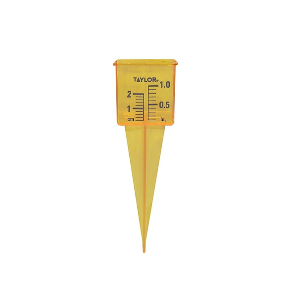 Taylor Taylor Rain Gauge/Sprinkler Stake 3 in. W X 5.31 in. L - 2728